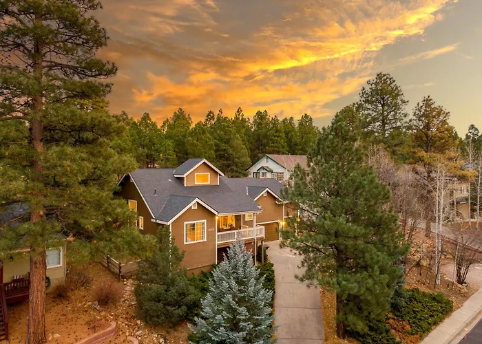 Forest Heights Mountain Views Hot Tub Heated Floors Pizza Oven Ferienhaus Flagstaff