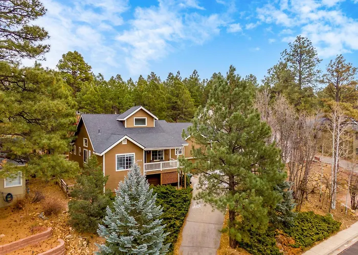 Forest Heights Mountain Views Hot Tub Heated Floors Pizza Oven Ferienhaus Flagstaff